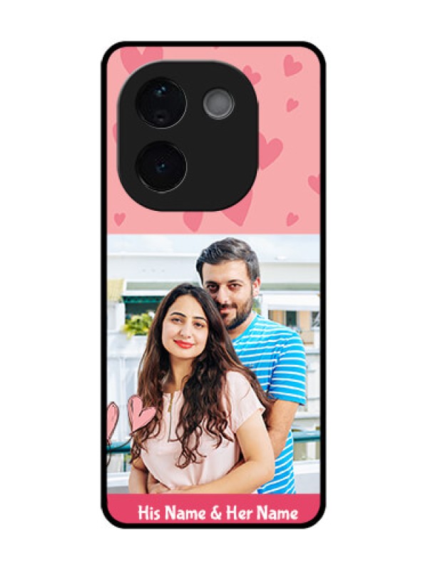 Custom Vivo T3 Pro 5G Custom Metal Phone CaseLove Design Peach Color