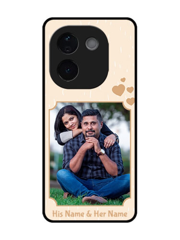 Custom Vivo T3 Pro 5G Custom Metal Phone CaseWith Confetti Love Design