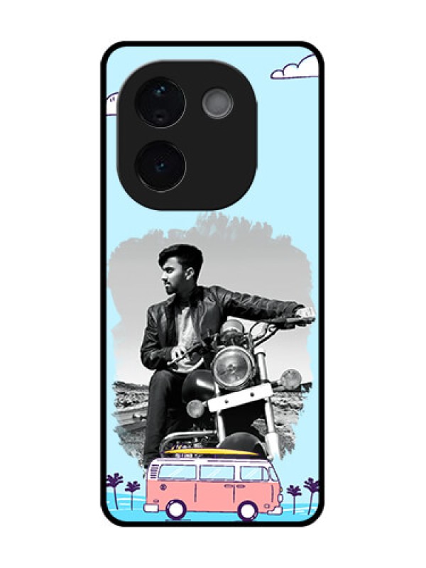 Custom Vivo T3 Pro 5G Custom Metal Phone CaseTravel and Adventure Design