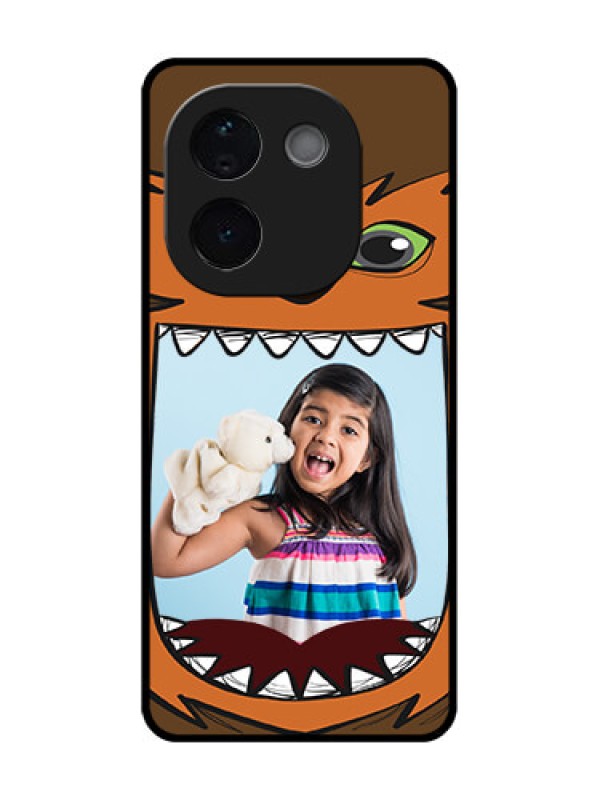 Custom Vivo T3 Pro 5G Custom Metal Phone CaseOwl Monster Back Case Design