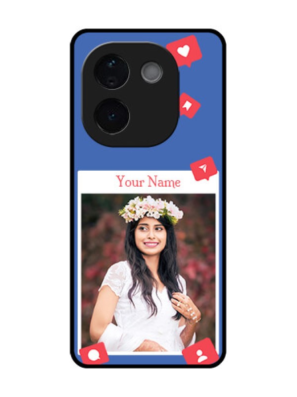 Custom Vivo T3 Pro 5G Custom Metal Phone CaseLike Share And Comment Design