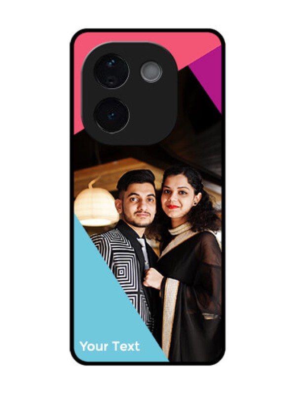 Custom Vivo T3 Pro 5G Custom Metal Phone CaseStacked Triple Colour Design