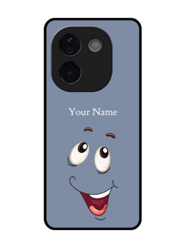 Custom Vivo T3 Pro 5G Custom Metal Phone CaseLaughing Cartoon Face Design