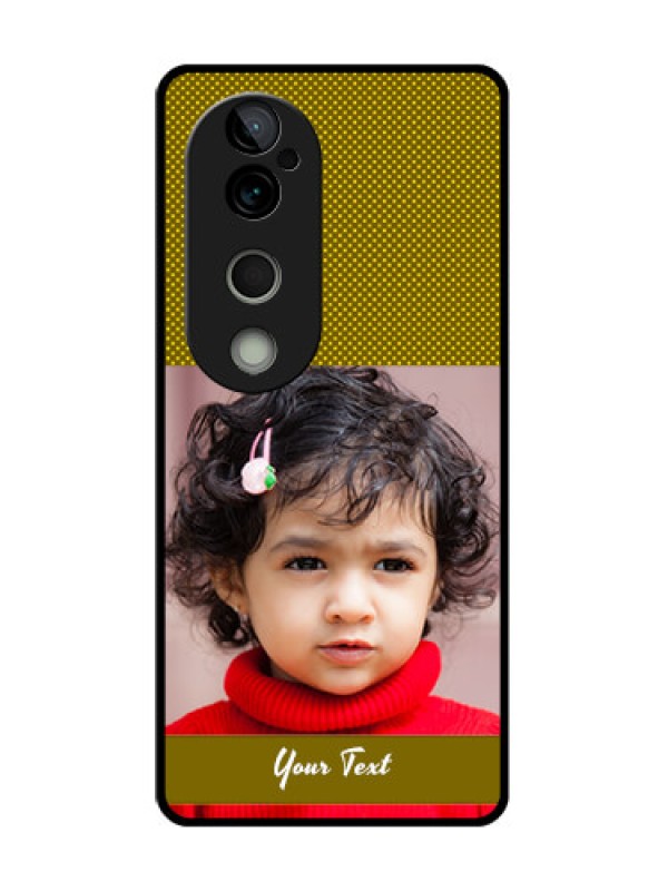 Custom Vivo T3 Ultra Custom Metal Phone CaseSimple Green Color Design