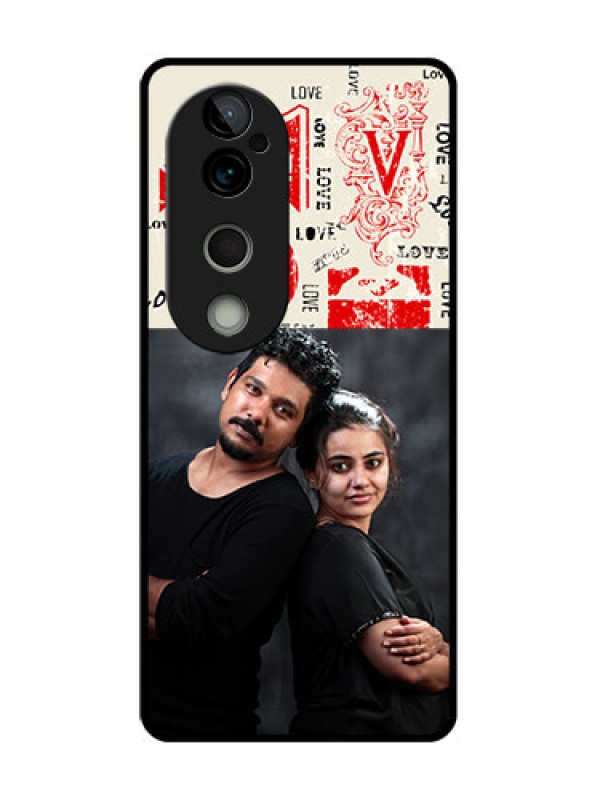 Custom Vivo T3 Ultra Custom Metal Phone CaseTrendy Love Design Case