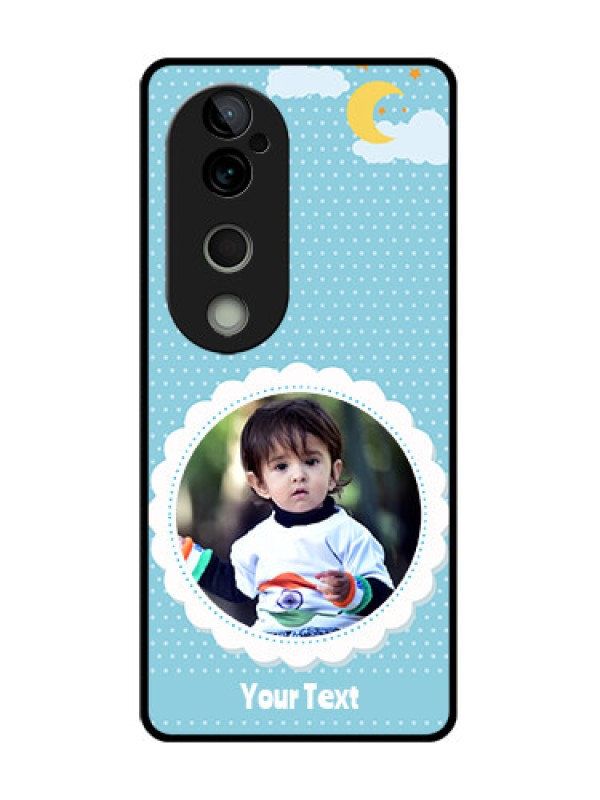 Custom Vivo T3 Ultra Custom Metal Phone CaseViolet Pattern Design