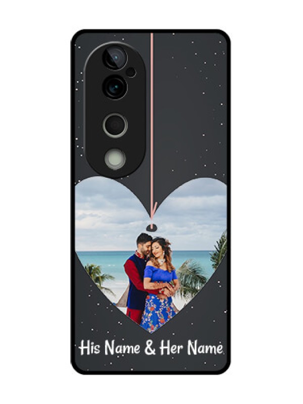 Custom Vivo T3 Ultra Custom Metal Phone CaseHanging Heart Design