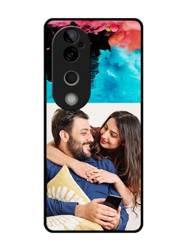 Custom Vivo T3 Ultra Custom Metal Phone CaseQuote With Acrylic Painting Design