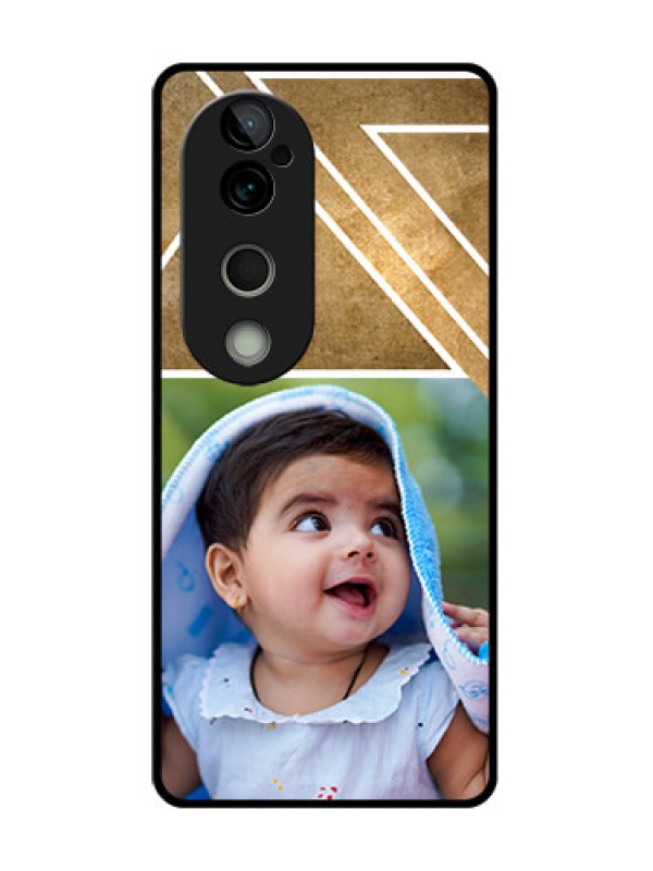 Custom Vivo T3 Ultra Custom Metal Phone CaseGradient Abstract Texture Design