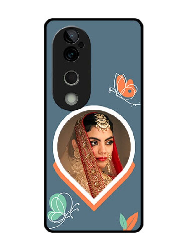 Custom Vivo T3 Ultra Custom Metal Phone CaseDroplet Butterflies Design