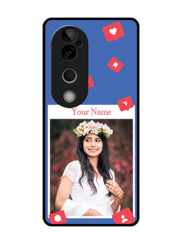 Custom Vivo T3 Ultra Custom Metal Phone CaseLike Share And Comment Design