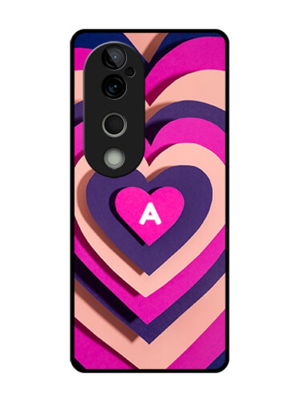 Custom Vivo T3 Ultra Custom Metal Phone CaseCute Heart Pattern Design