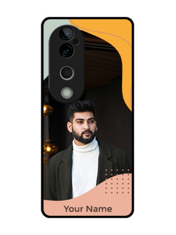 Custom Vivo T3 Ultra Custom Metal Phone CaseTri - Coloured Overlay Design