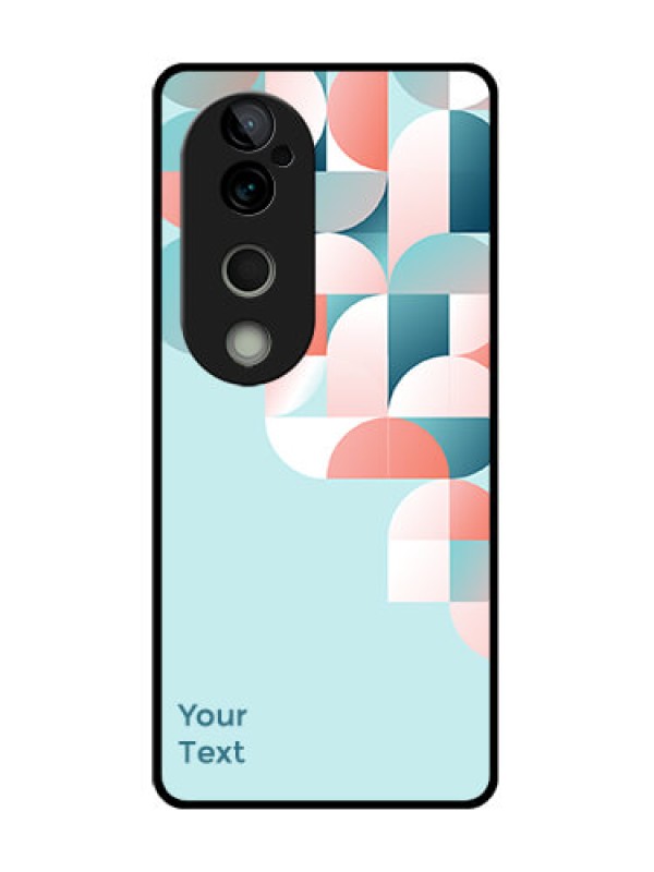 Custom Vivo T3 Ultra Custom Metal Phone CaseStylish Semi - Circle Pattern Design