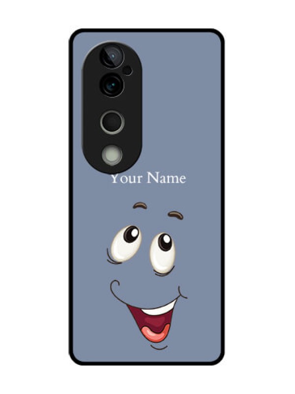 Custom Vivo T3 Ultra Custom Metal Phone CaseLaughing Cartoon Face Design