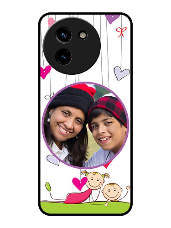 Custom Vivo T3x 5G Custom Metal Phone CaseCute Kids Phone Case Design