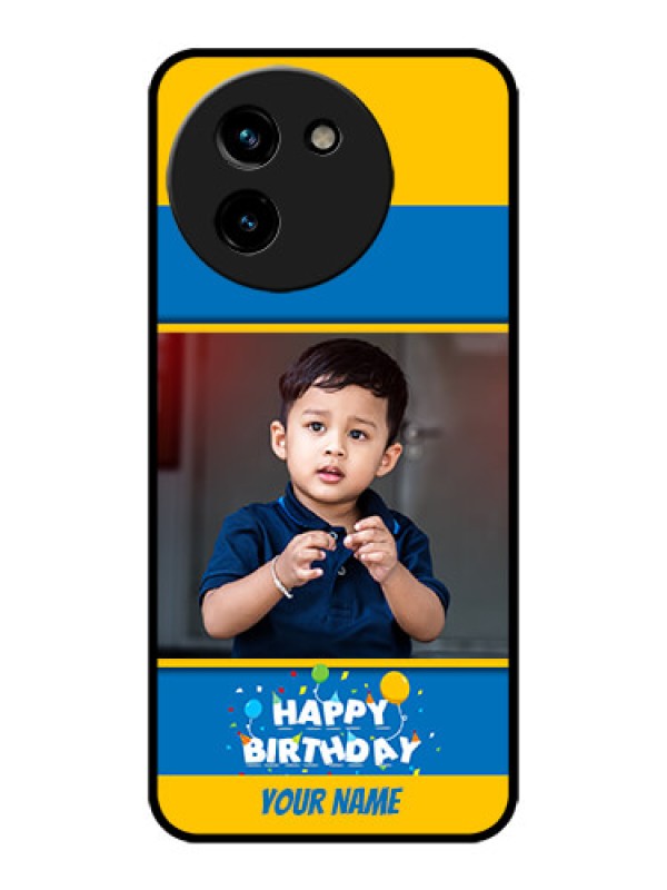 Custom Vivo T3x 5G Custom Metal Phone CaseBirthday Wishes Design