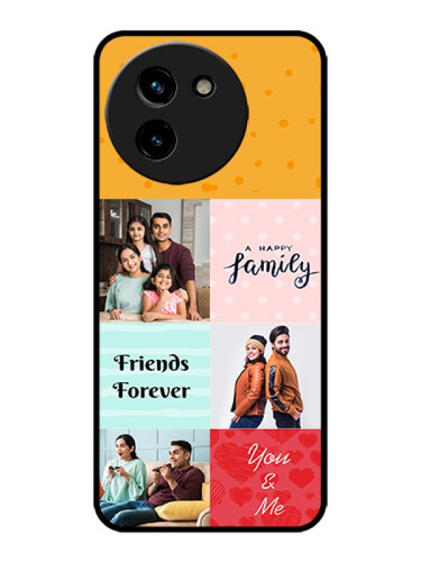 Custom Vivo T3x 5G Custom Metal Phone CaseImages With Quotes Design