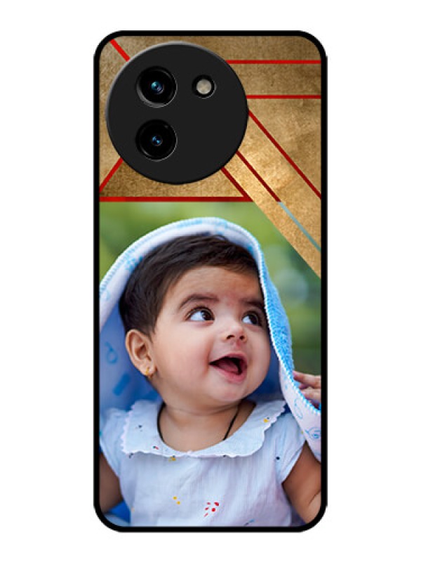 Custom Vivo T3x 5G Custom Metal Phone CaseGradient Abstract Texture Design