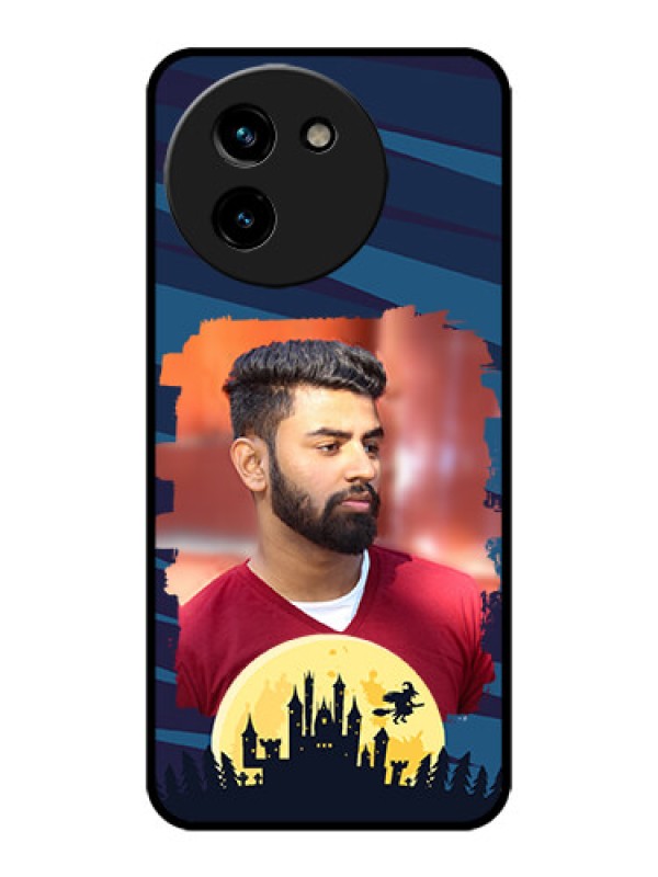 Custom Vivo T3x 5G Custom Metal Phone CaseHalloween Witch Design