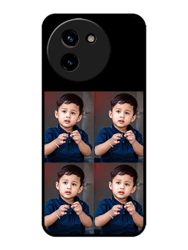 Custom Vivo T3x 5G Custom Metal Phone Case4 Image Holder Design