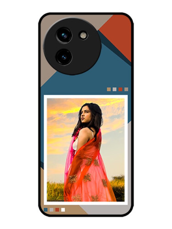 Custom Vivo T3x 5G Custom Metal Phone CaseRetro Color Pallet Design