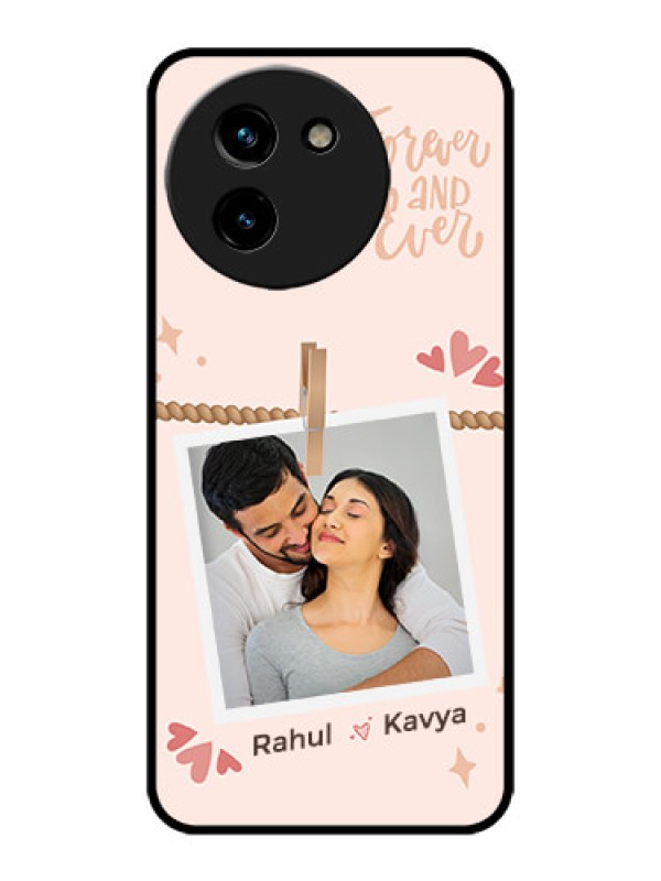 Custom Vivo T3x 5G Custom Metal Phone CaseForever And Ever Love Design