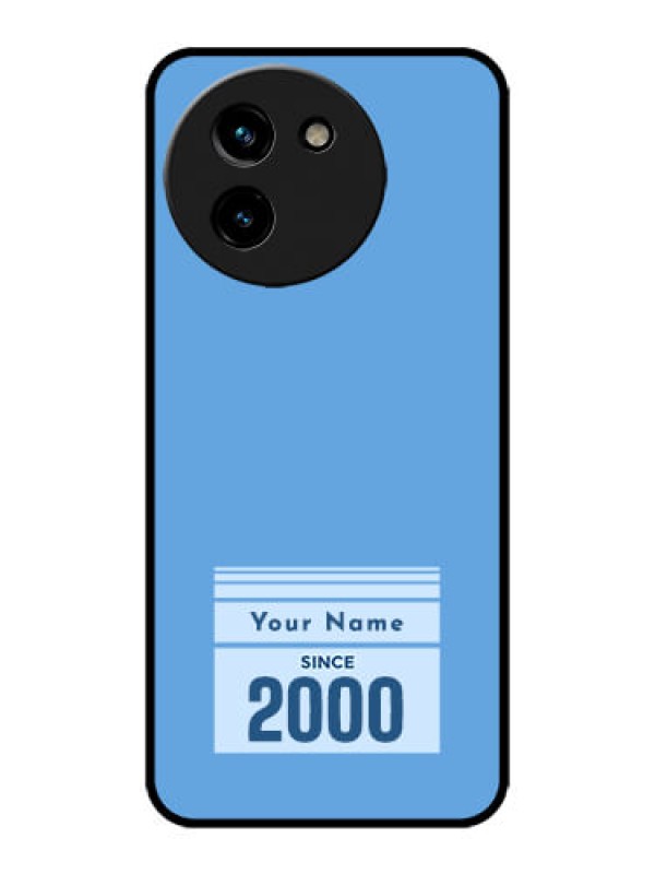 Custom Vivo T3x 5G Custom Metal Phone CaseCustom Year Of Birth Design