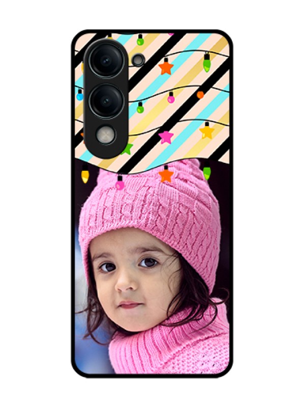 Custom Vivo T4 Lite Custom Metal Phone Case - Lights Hanging Design