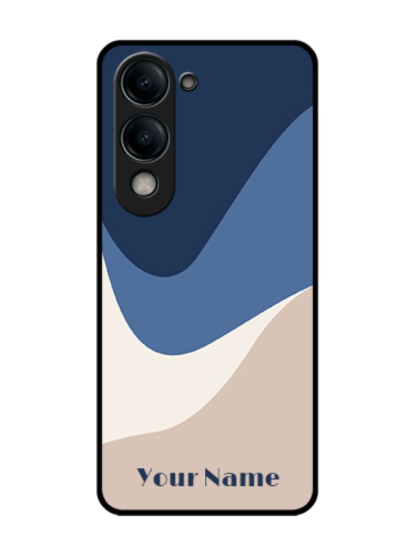 Custom Vivo T4 Lite Custom Metal Phone Case - Abstract Drip Art Design