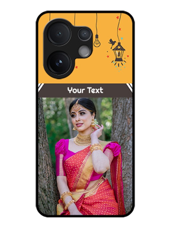 Custom Vivo T4 Pro 5G Custom Metal Phone Case - With Family Picture And Icons