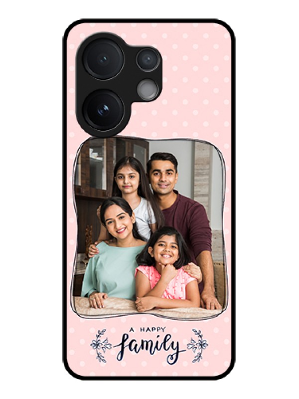 Custom Vivo T4 Pro 5G Custom Metal Phone Case - Family With Dots Design