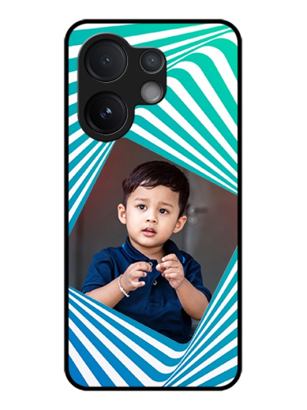 Custom Vivo T4 Pro 5G Custom Metal Phone Case - Abstract Spiral Design