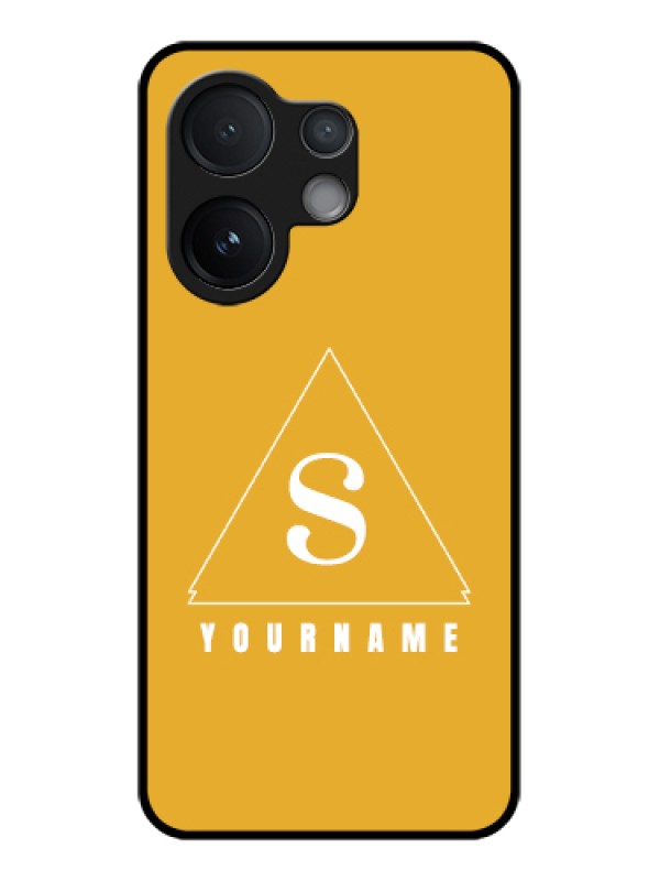 Custom Vivo T4 Pro 5G Custom Metal Phone Case - Simple Triangle Design