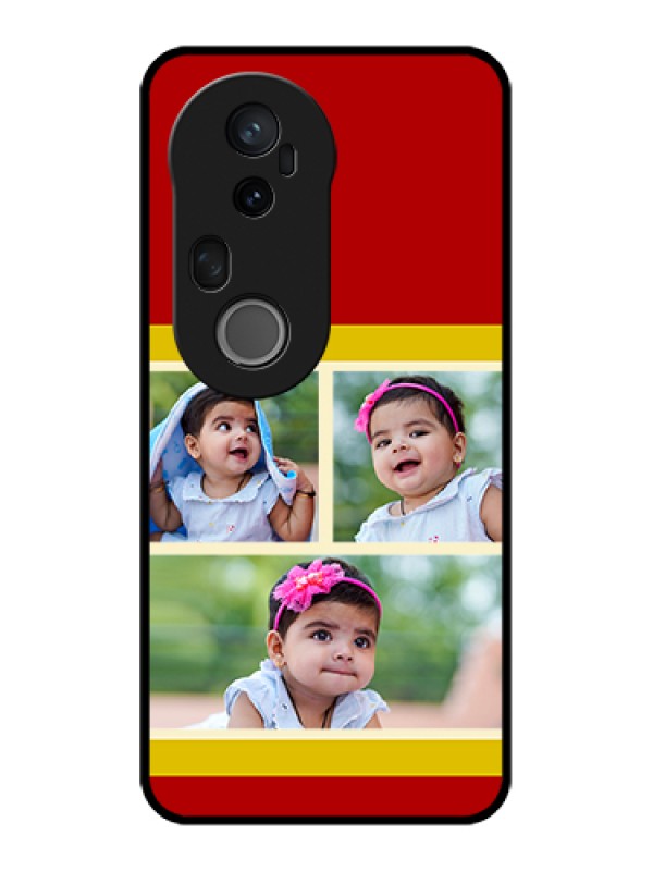 Custom Vivo T4 Ultra 5G Custom Metal Phone Case - Multiple Pic Upload Design