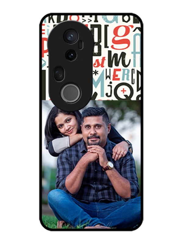 Custom Vivo T4 Ultra 5G Custom Metal Phone Case - Alphabet Design