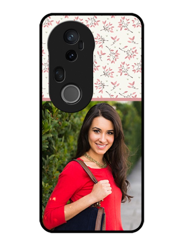 Custom Vivo T4 Ultra 5G Custom Metal Phone Case - Stunning Floral Design