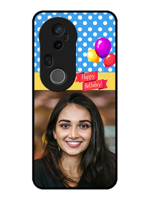 Custom Vivo T4 Ultra 5G Custom Metal Phone Case - Happy Birthday Design