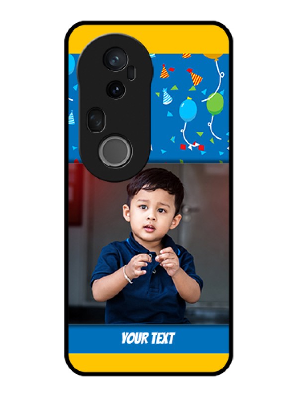 Custom Vivo T4 Ultra 5G Custom Metal Phone Case - Birthday Wishes Design