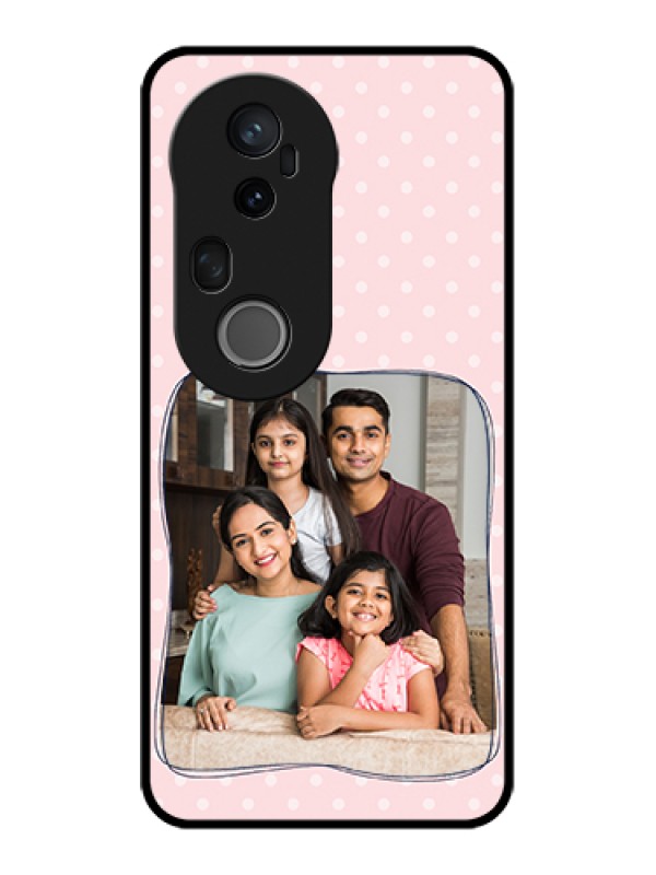 Custom Vivo T4 Ultra 5G Custom Metal Phone Case - Family With Dots Design