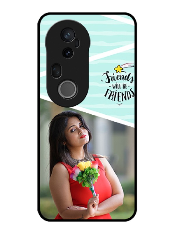 Custom Vivo T4 Ultra 5G Custom Metal Phone Case - Friends Picture Icon Design