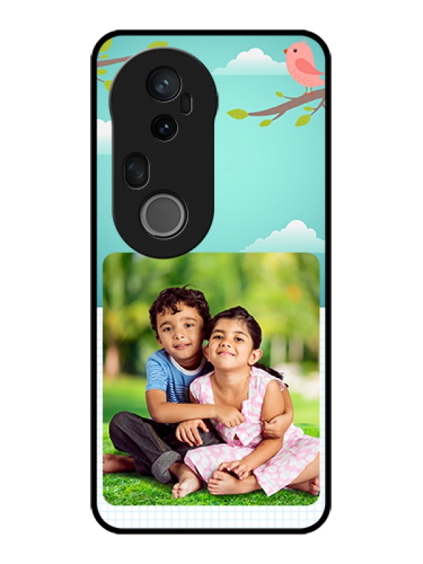 Custom Vivo T4 Ultra 5G Custom Metal Phone Case - Doodle Love Design