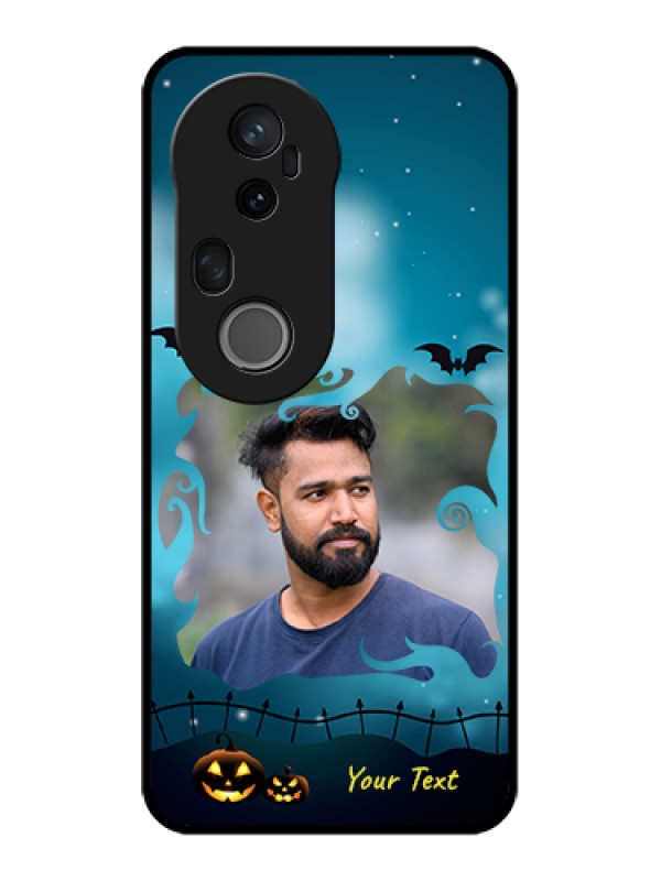 Custom Vivo T4 Ultra 5G Custom Metal Phone Case - Halloween Frame Design