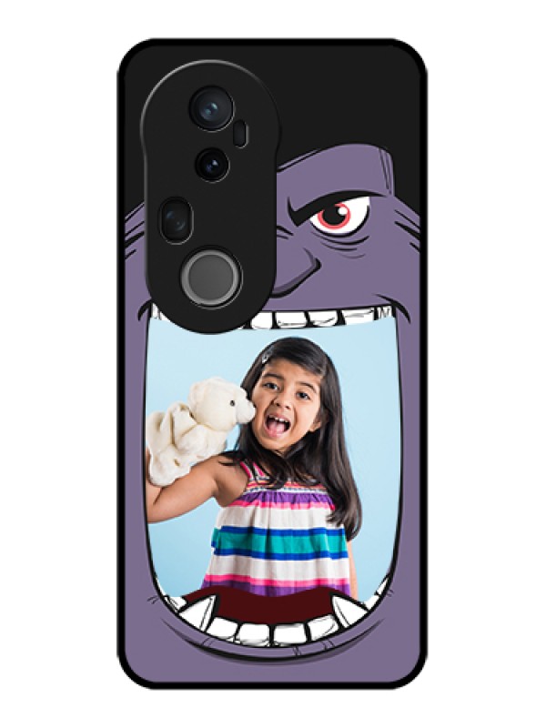 Custom Vivo T4 Ultra 5G Custom Metal Phone Case - Angry Monster Design