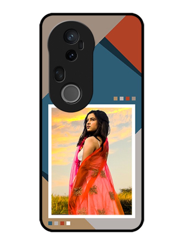 Custom Vivo T4 Ultra 5G Custom Metal Phone Case - Retro Color Pallet Design