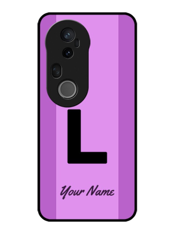 Custom Vivo T4 Ultra 5G Custom Metal Phone Case - Tricolor Custom Text Design