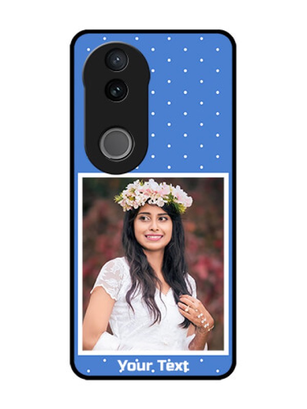 Custom Vivo T4R Custom Metal Phone Case - Polka Dots Design