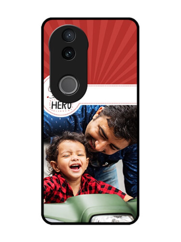 Custom Vivo T4R Custom Metal Phone Case - My Dad Hero Design