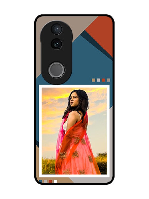 Custom Vivo T4R Custom Metal Phone Case - Retro Color Pallet Design