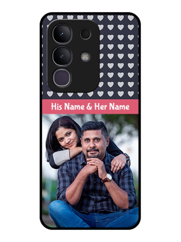 Custom Vivo T4x 5G Custom Metal Phone CaseLove Doodle Design